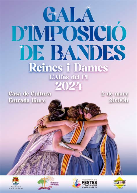 Lalfàs Acogerá El Sábado 2 De Marzo La Gala De Imposición De Bandas A Las Reinas Y Damas De