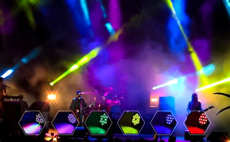 Uking Rgb Luci Da Palco Led Par W Fari Da Palco Con Telecomando E Dmx