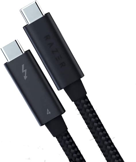 Razer Thunderbolt 4 Cable Thunderbolt 4 Cable Up To 40 Gigabits Per