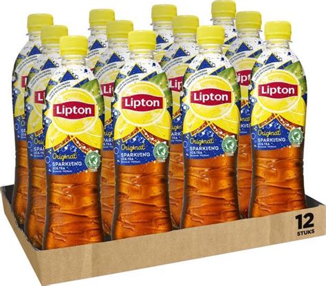 Bol Lipton Ice Tea Sparkling Petfles 12 X 0 5 Liter