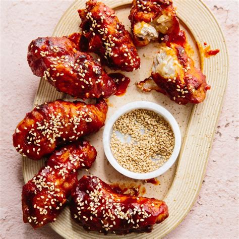 Korean Fried Chicken Rezept Easy Korean Bbq Chicken Recipe Fast Easy