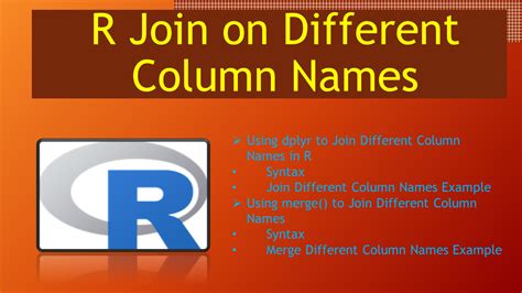 R Join On Different Column Names Spark By Examples