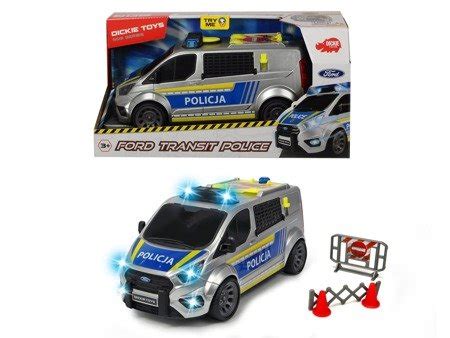 Dickie Sos Policja Ford Transit Cm Zabawki Zabawki