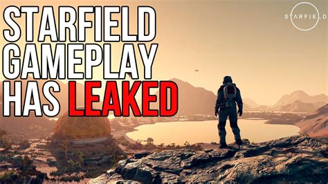 MASSIVE Starfield Updates 40Min Of LEAKED Gameplay Released YouTube