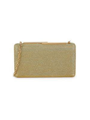 La Regale Convertible Glitter Clutch On Sale Saks Off Th