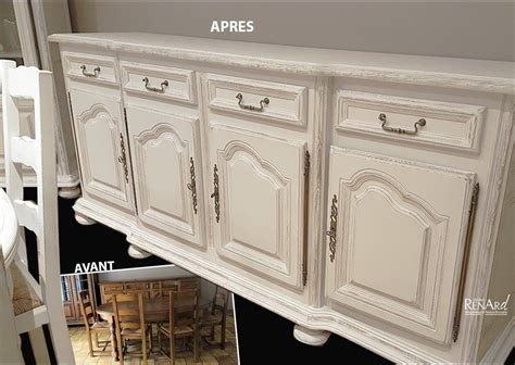 Peinture Deco Meuble Patine Us E Blanc Ateliers Renard Relooking