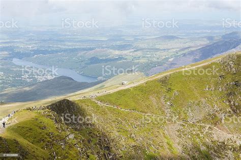 Snowdonia Foot Path Stock Photo - Download Image Now - People ...