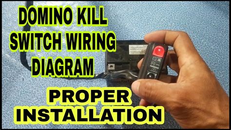 Domino Kill Switch With Starter Button Wiring Diagram And Proper