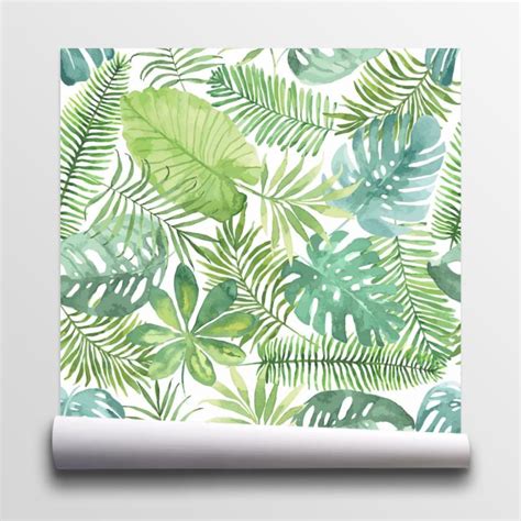 Palm Tree Leaves Wallpaper - custom wallpapers by Wallvy. Worldwide ...