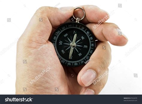 Hand Holding Compass Stock Photo Shutterstock