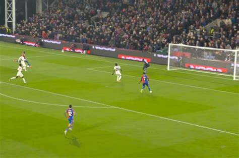 Il Tiro Delle Stelle Del Crystal Palace Ha Superato Andre Onana Del