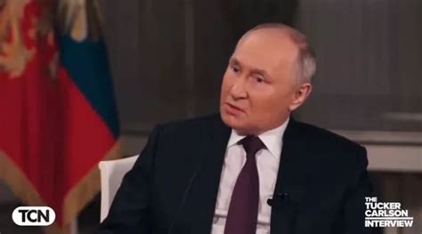 Putin Holds Down Shaking Leg In Tucker Carlson Interview Following