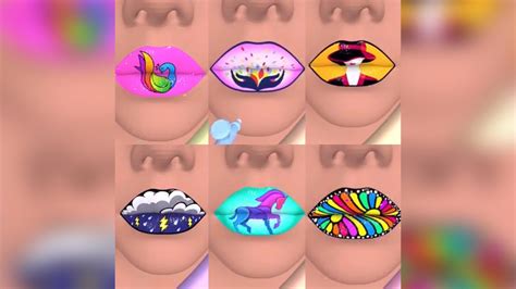 Lip Art 3d Gameplay Daily Challenge ~day3and4 Youtube