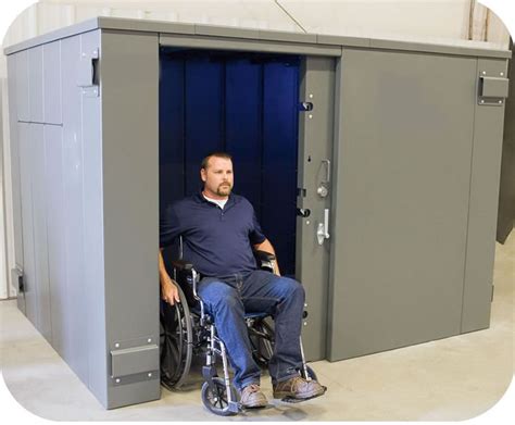 Swisher Esp Person Tornado Shelter W Wheelchair Access Sr X G