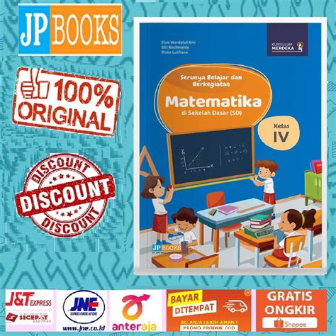 Jual Buku Kurikulum Merdeka Matematika Sd Kelas Iv Penerbit Jp Books