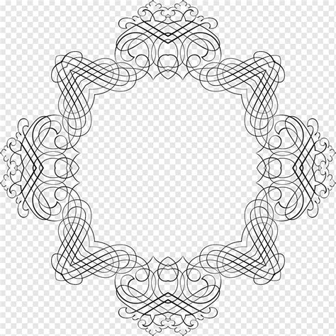 Line Art Drawing Line Frame White Text Symmetry Png PNGWing