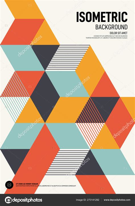 Geometric Graphic Design Poster