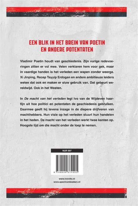 De Macht Van Het Verleden Ivo Van De Wijdeven Boek