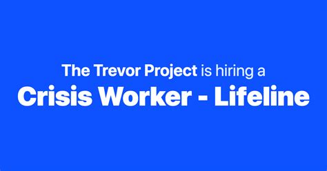 Overnight Crisis Worker Lifeline At The Trevor Project