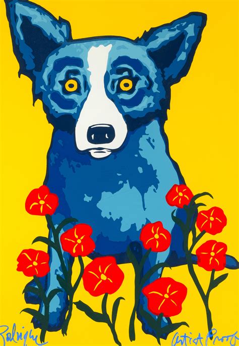 Blue Dog George Rodrigue Art For Sale