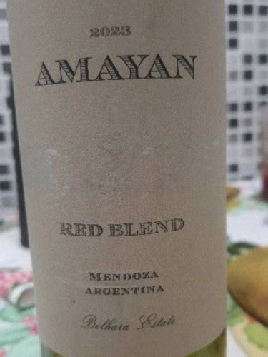 Belhara Amayan Red Blend Vivino Us