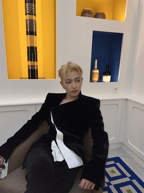 K Pop Star Hongjoong Brings Vman To The Balmain Homme Show V Magazine