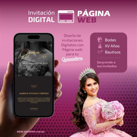 Invitaci N Digital Para Xv A Os