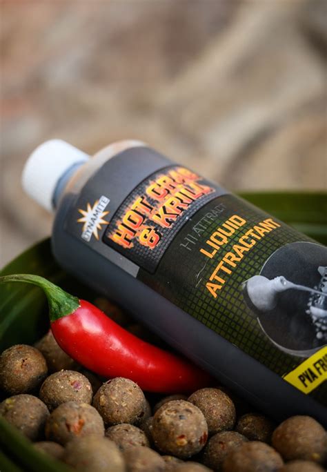 DYNAMITE BAITS Hot Crab Krill Liquid 500ml NGT DELPHIN Markowy