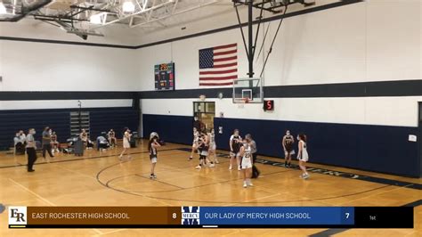 Our Lady Of Mercy Basketball Jv V East Rochester Basketball