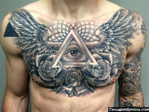 Melhores Ideias Tattoos Tatuagens No Peito Tatuagem Revista