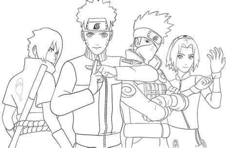 Desenho Do Naruto Colorido - 6