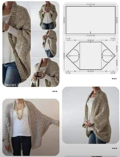 Easy Blanket Sweater Crochet Pattern Artofit