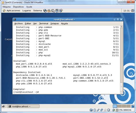 Montando un servidor web en CentOS 5 5 Parte I Blog Atómico