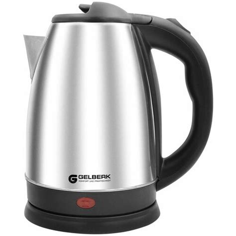 Купить Чайник электрический Gelberk GL-334, 1,8л, 1500Вт, нержавеющая ...