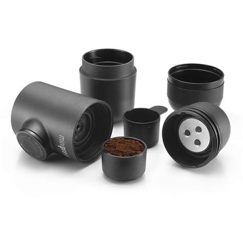 Cafetera Portátil Minipresso NS Wacaco Nespresso Portable Negro