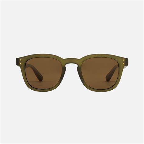 Havana Olive Translucent Frame Gray Polarized Lens