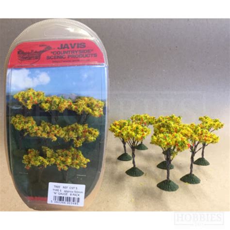 Javis Countryside 8 Pack Of 50mm N Gauge Trees Hobbies247 Online