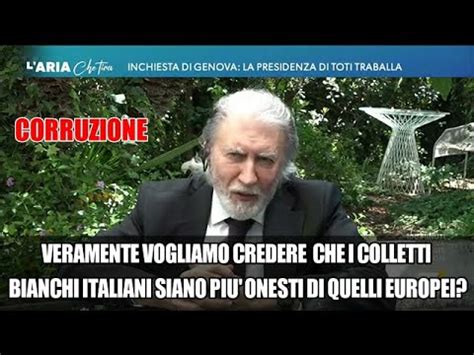 Caso Toti Scarpinato Siamo Quasi Al Favoreggiamento Della Corruzione