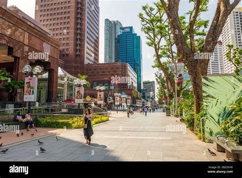 Orchard Road Singapore Famous For Being The Main Shopping Street In