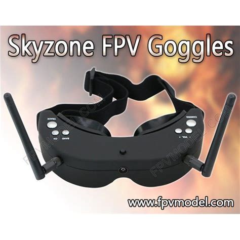 SKYZONE FPV Video Goggles Built In 5 8Ghz Dual Diversity 32CH Receiver