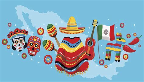 Descubre las costumbres y tradiciones de México a través de dibujos