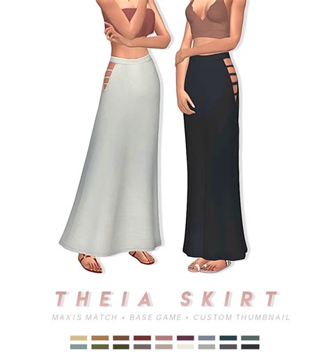 Sims 4 Maxi Skirt Cheap Online Shopping