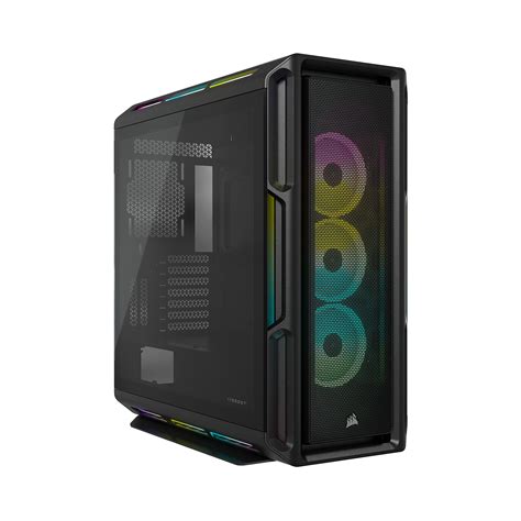 Buy Corsair Icue 5000t Rgb Tempered Glass Mid Tower Smart Case Black