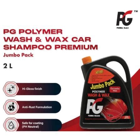 PG POLYMER WASH WAX JUMBO PACK 2000ml