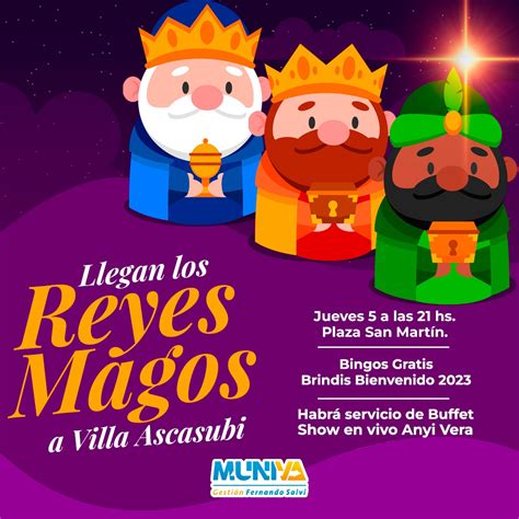 Los Reyes Magos Llegan Este Jueves A Villa Ascasubi Municipalidad De