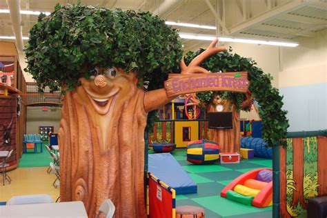 Enchanted Forest Entrance Small Soft Toddler Play Area Fully Themed