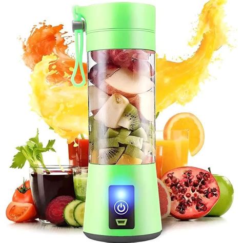 Mini Mixeur Personnel Usb Portable Avec Mah Et Ml Blender