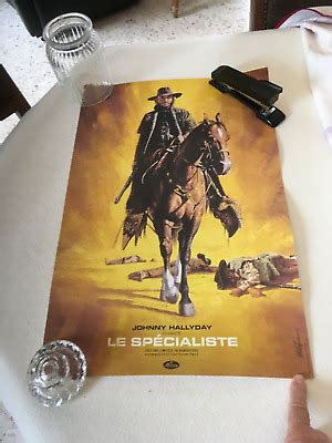 JOHNNY HALLYDAY Affiche film Le Spécialiste EUR 9 00 PicClick FR