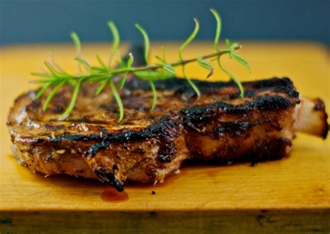 Grilled Veal Rib Chops With Rosemary And Garlic She Cookshe Cleans