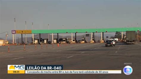 Vídeo Leilão De Trecho Da Br 040 Entre Bh E Juiz De Fora Está Marcado